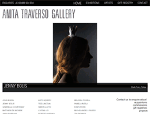 Tablet Screenshot of anitatraversogallery.com.au